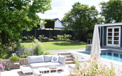 Gartenbau Neu-Ulm – Pool als Gestaltungselement im modernen Garten